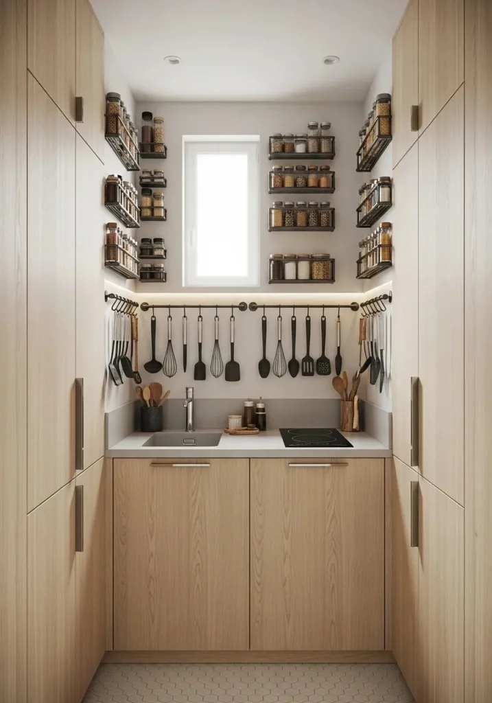 vertical storage kitchen ideas for small spaces