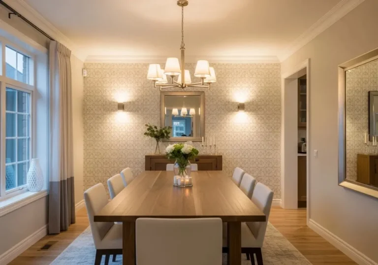 Dining room wallpaper ideas transforming a plain space into a stylish gathering area