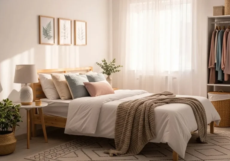 beautiful small bedroom look