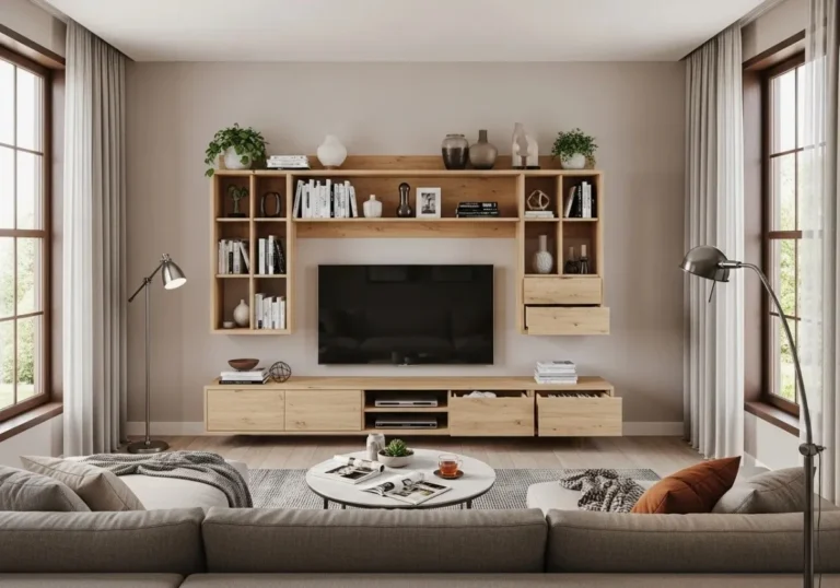 15 Living Room Wall Shelf Ideas to Style Your Space with Personality