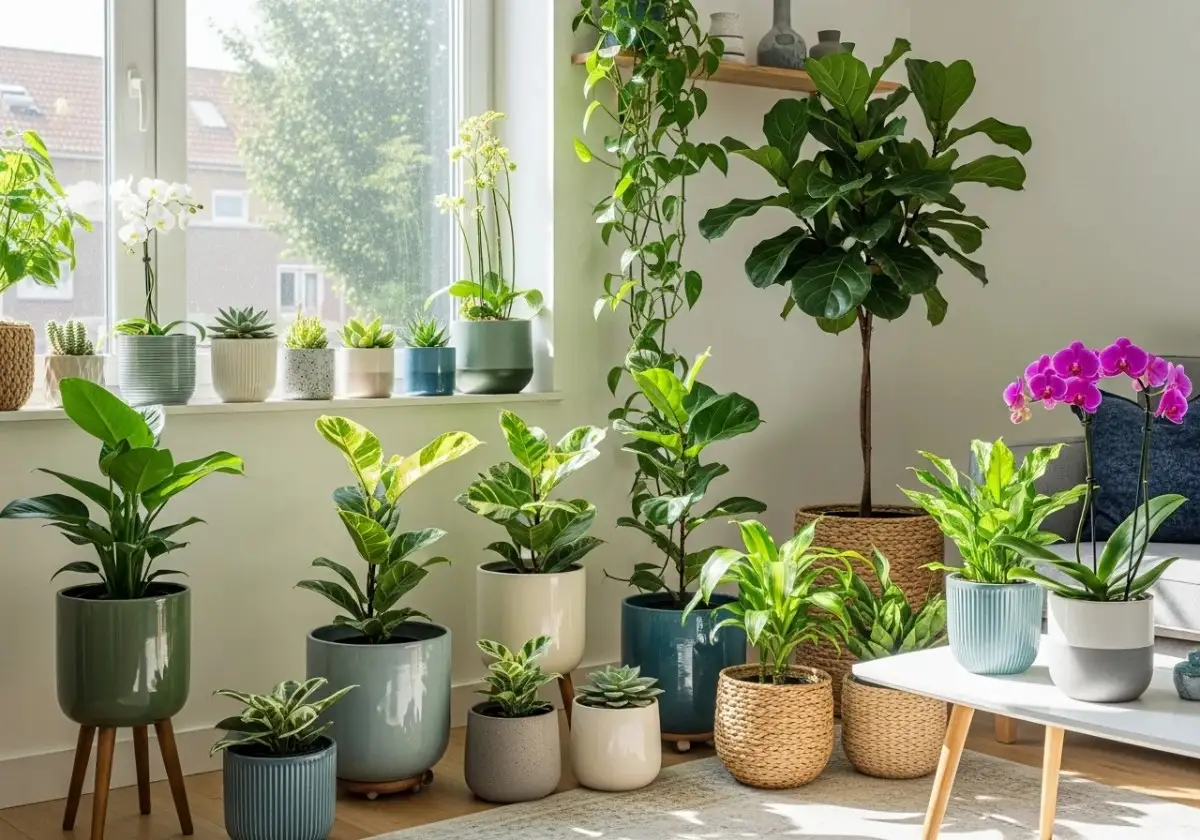 In the home beautiful Plant Pots look