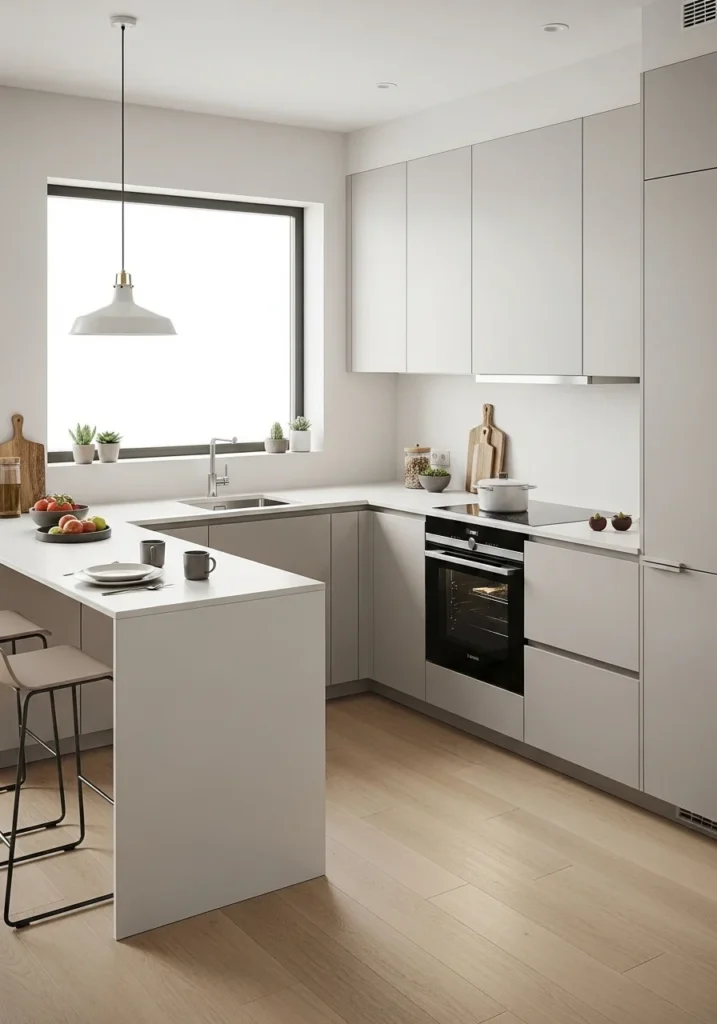 simple flooring small kitchen ideas