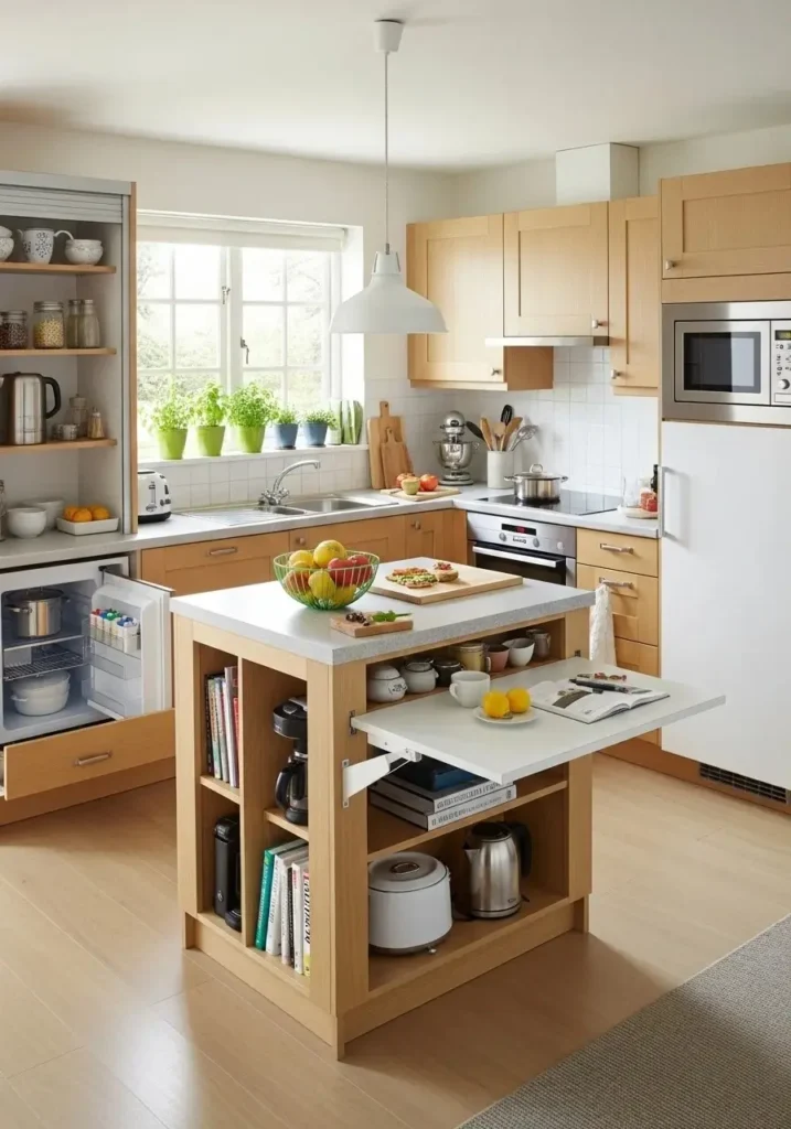 multi functional furniture small kitchen ideas