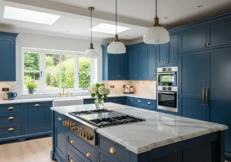 Beautiful kitchen cabinet color look