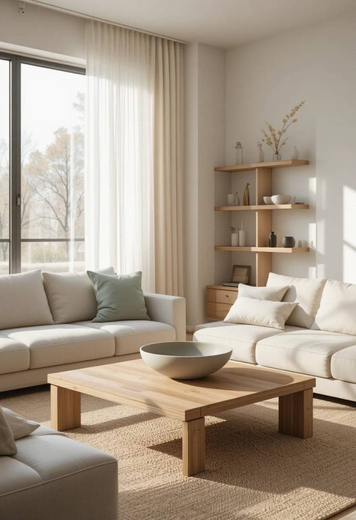 The Japandi Modern Living Room: Japanese Minimalism Meets Scandinavian Warmth