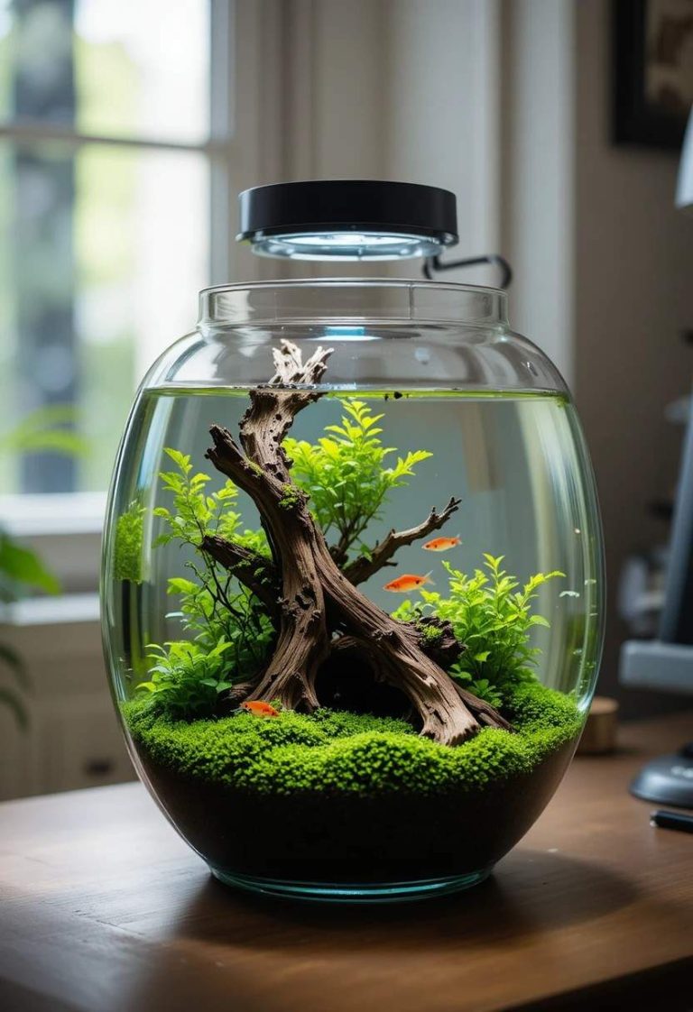 18 Natural Aquarium and Paludarium Ideas That Look Like a Slice of the Rainforest