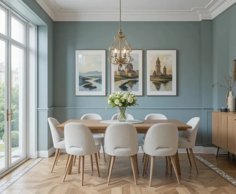 dining room wall look