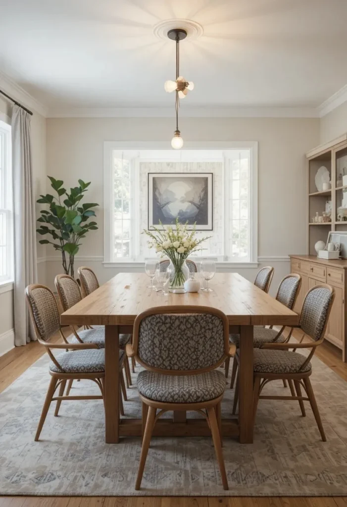 Extendable dining table perfect for flexible dining and hosting guests