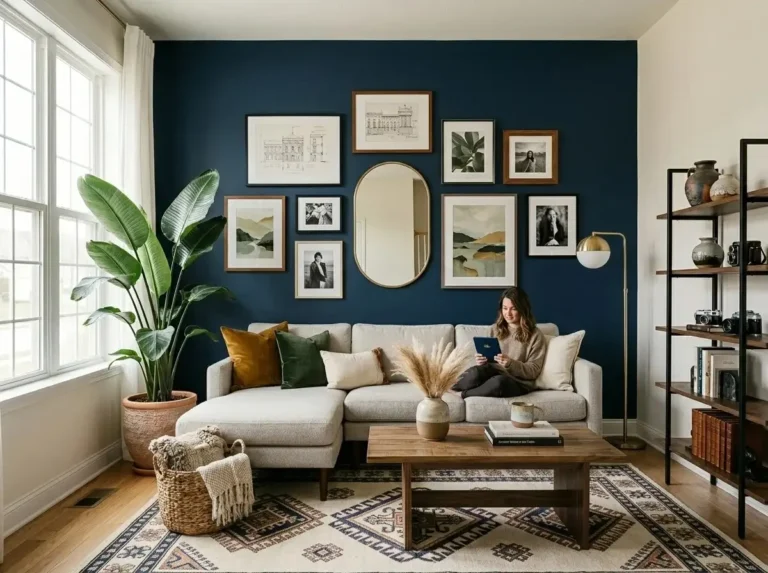 Accent Walls in Living Room