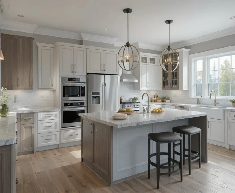 kitchen layout ideas with island look