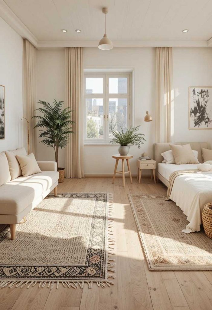 Create Zones With an Area Rug