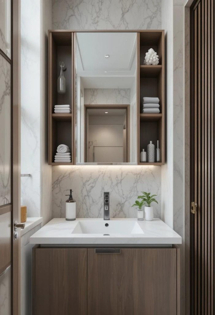 Add a Mirror Cabinet