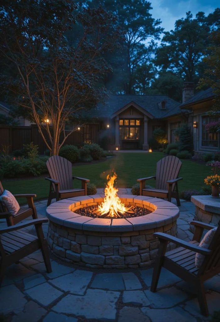 Build a Classic Stone Fire Pit