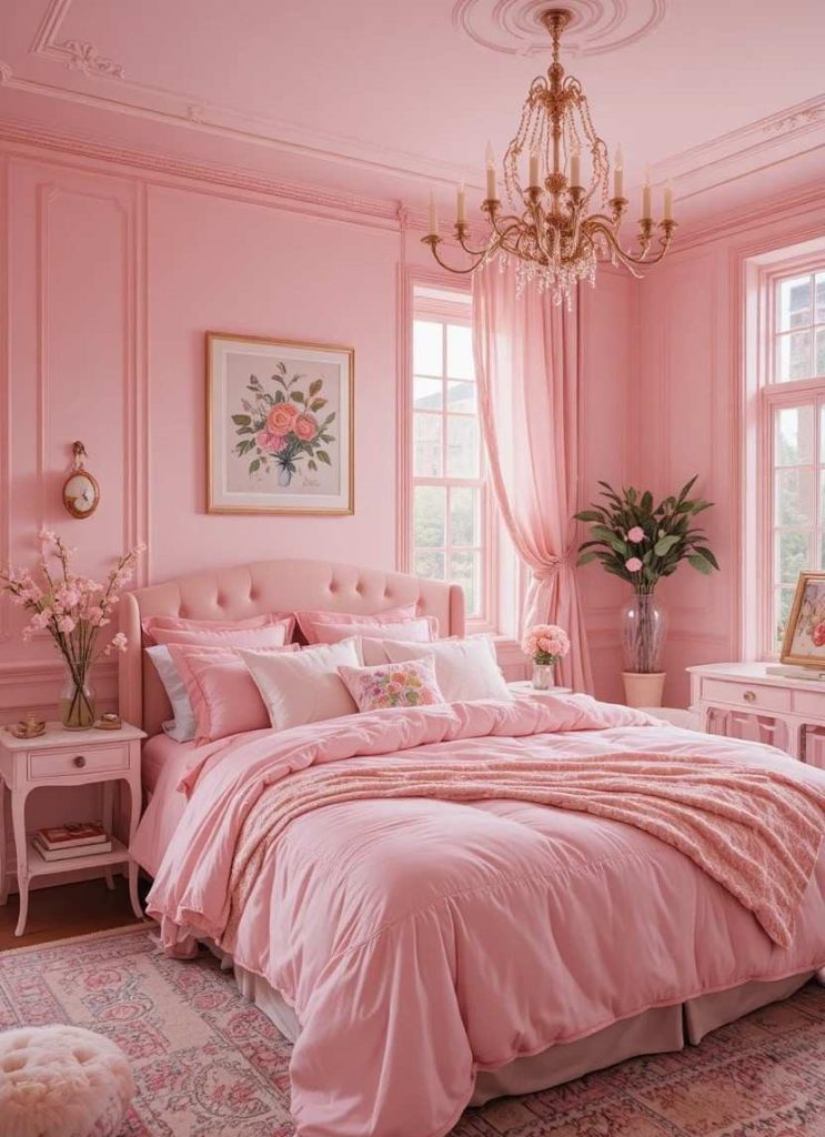 Start With a Soft Pink Base
