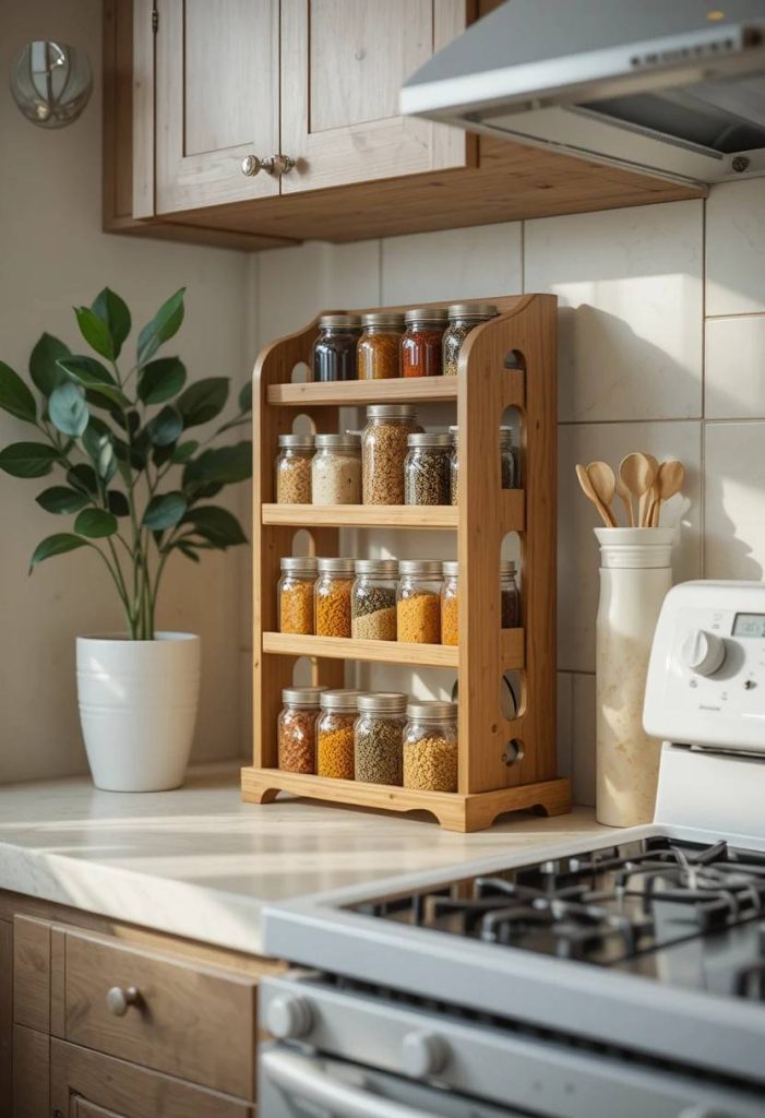 Hang a Magnetic or Rail Spice Setup
