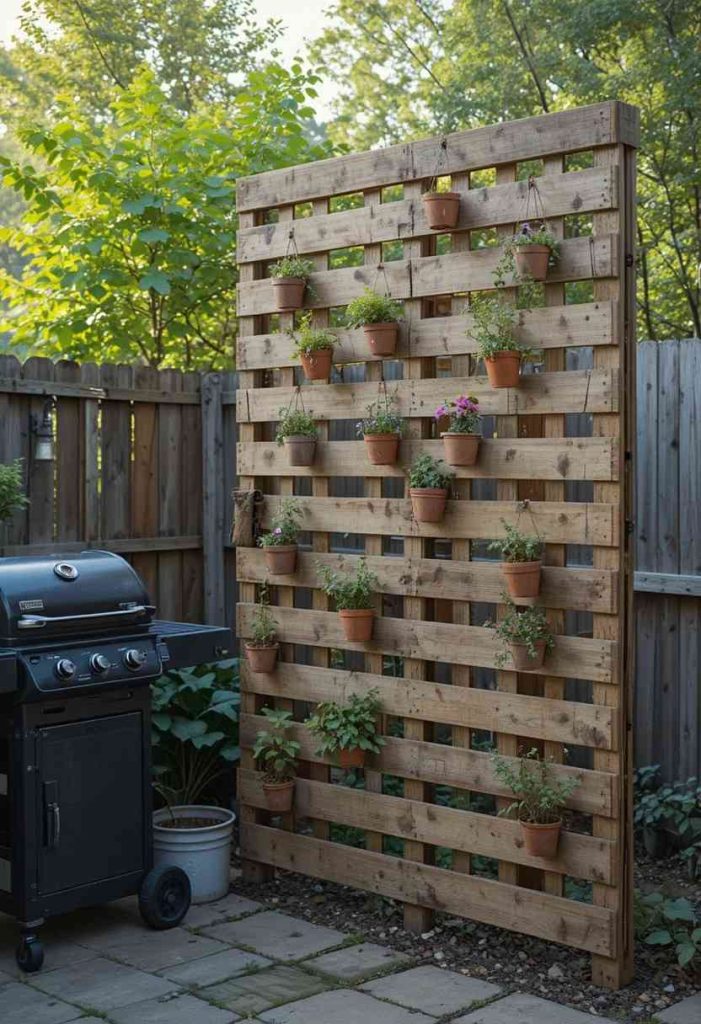 Add a Pallet Privacy Screen