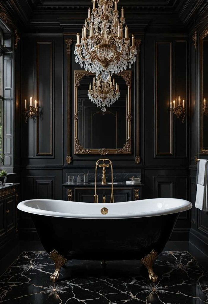 Add a Gold Freestanding Tub Detail