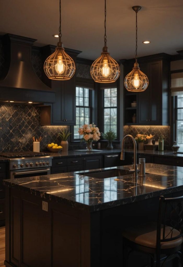 Add Warm Pendant Lighting