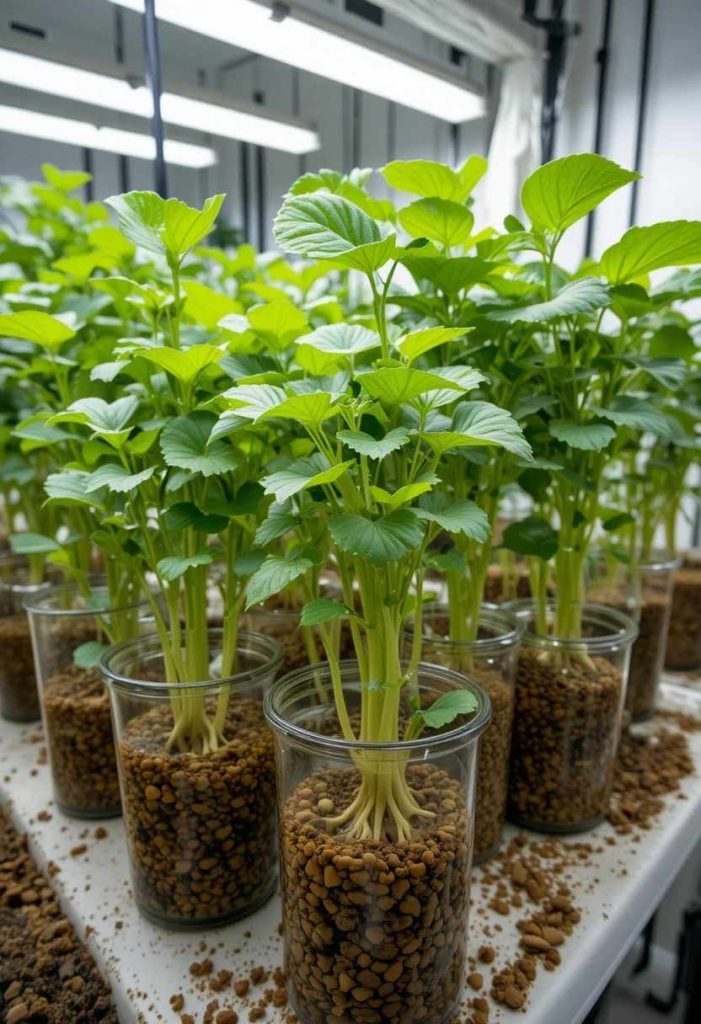 Use Net Pots and Grow Medium