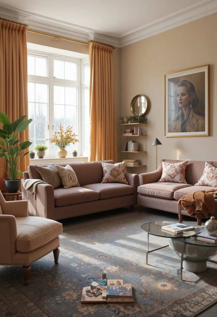 Match the Carpet to Your Sofa