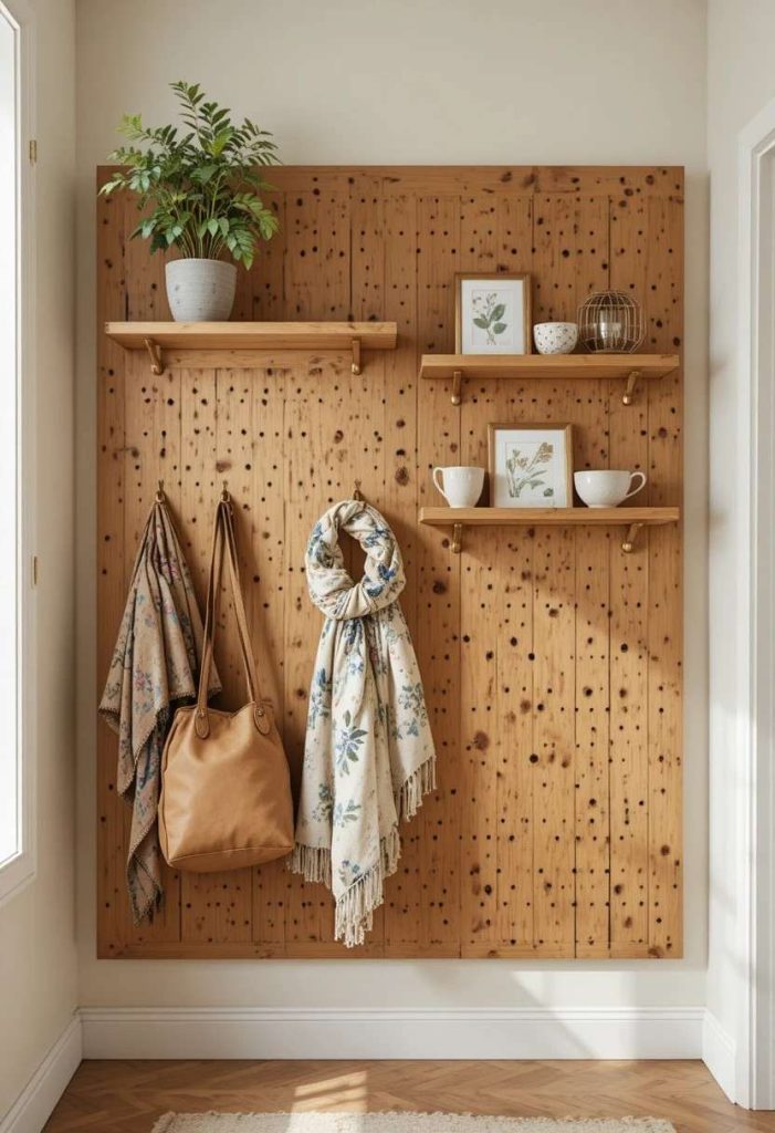 The Pegboard Wall: Vertical Organisation That Looks Like Gallery Art