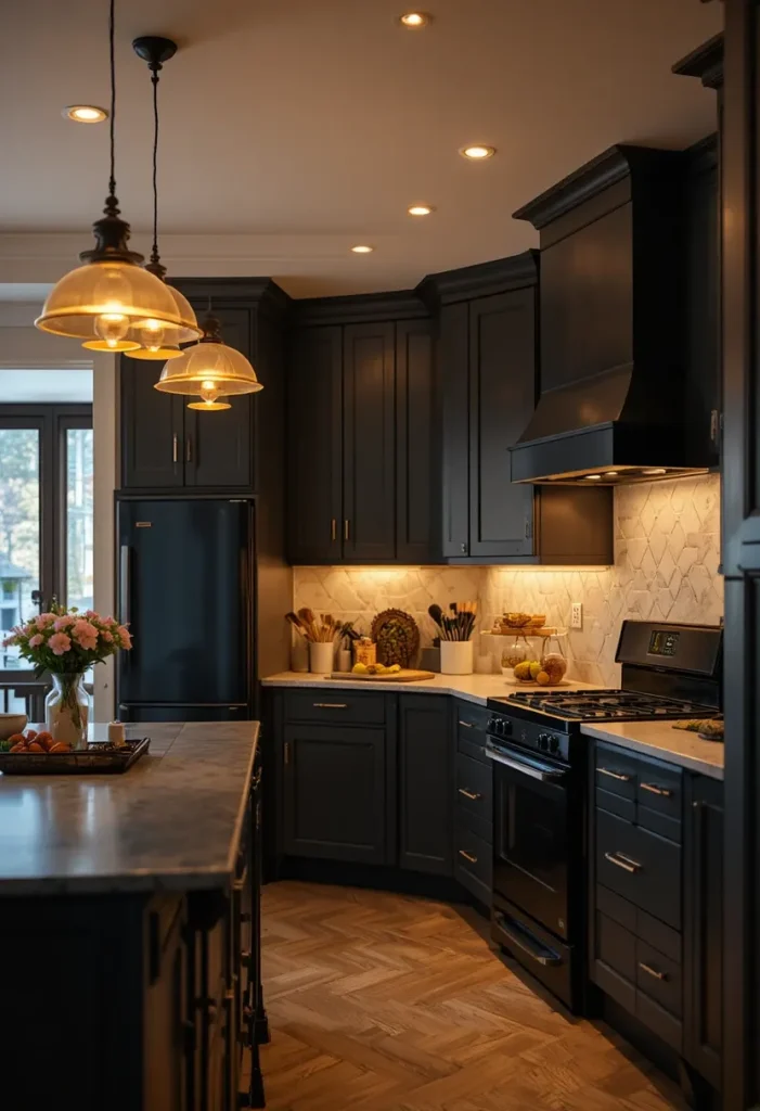 Add Warm Pendant Lighting