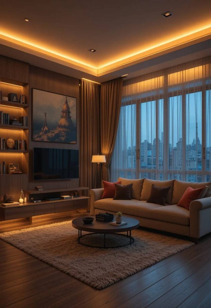 Battery-Powered LED Strip Lighting: Architectural Drama Without Electrician