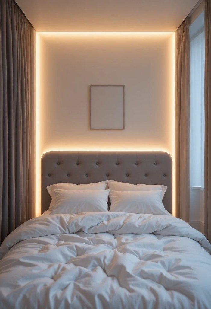 Add an LED Strip Behind the Headboard