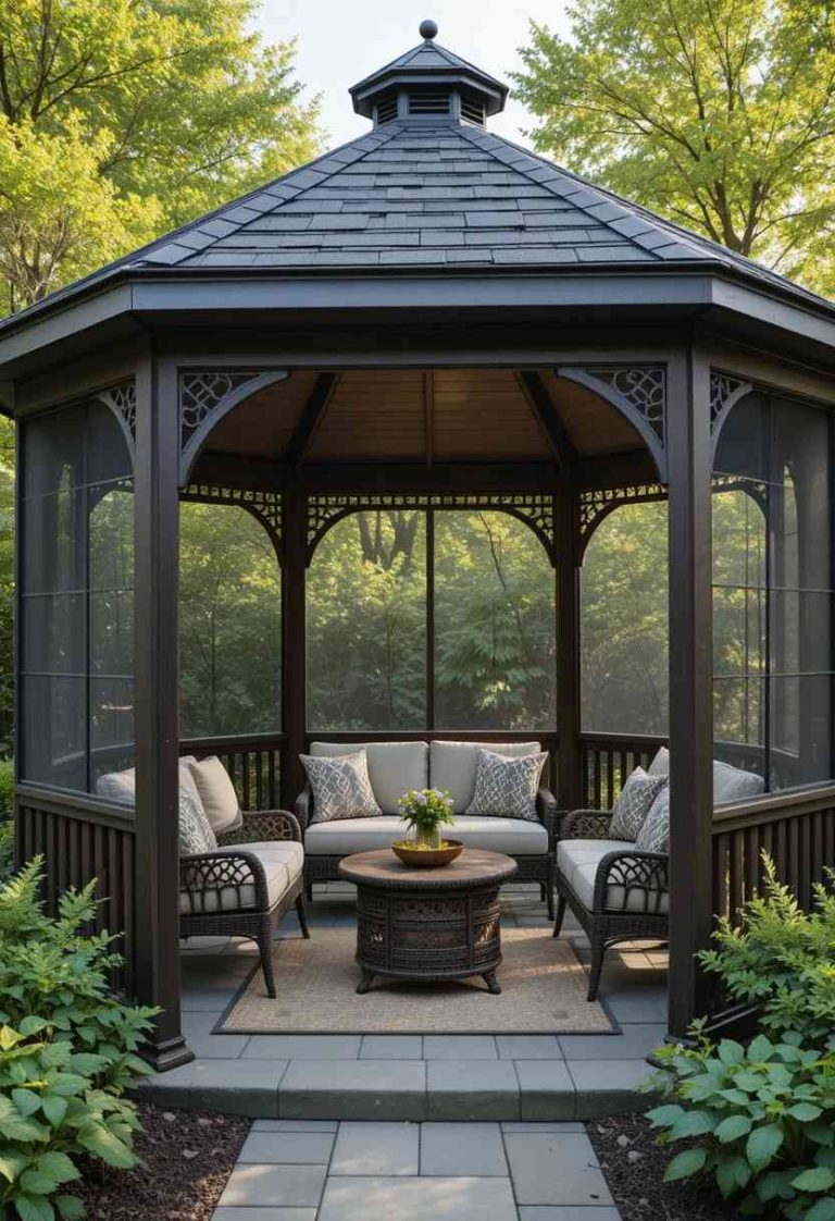 27 Backyard Gazebo Ideas to Create a Cozy Outdoor Retreat