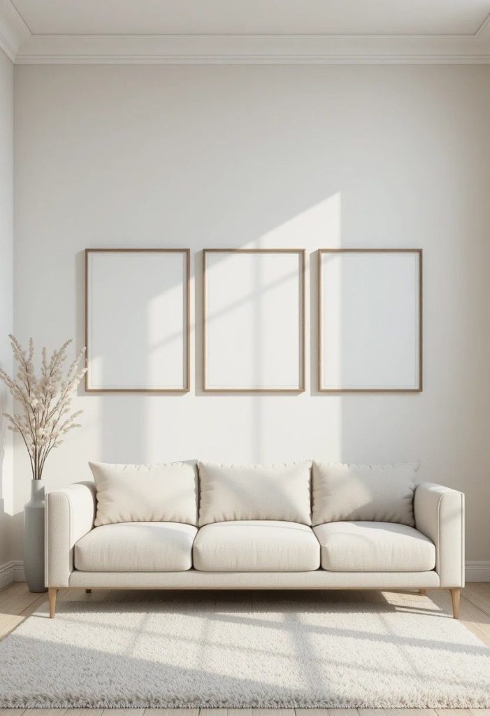Minimalist Three Frame Look