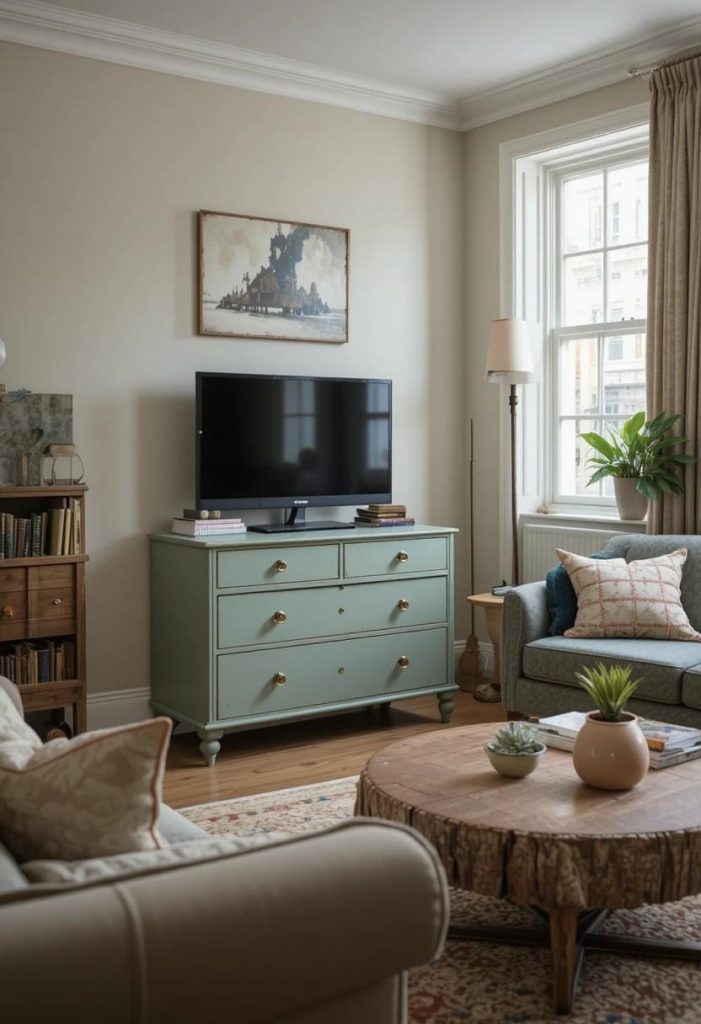Furniture Upcycle With Chalk Paint: Transforming Ugly Landlord Pieces for Under $25