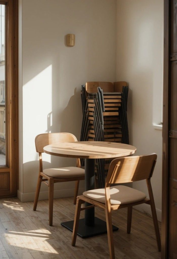 Stackable Chairs and Stools