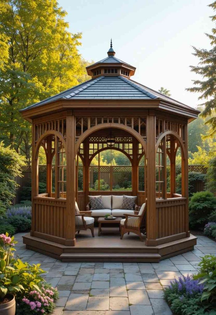 The Hexagonal Garden Gazebo