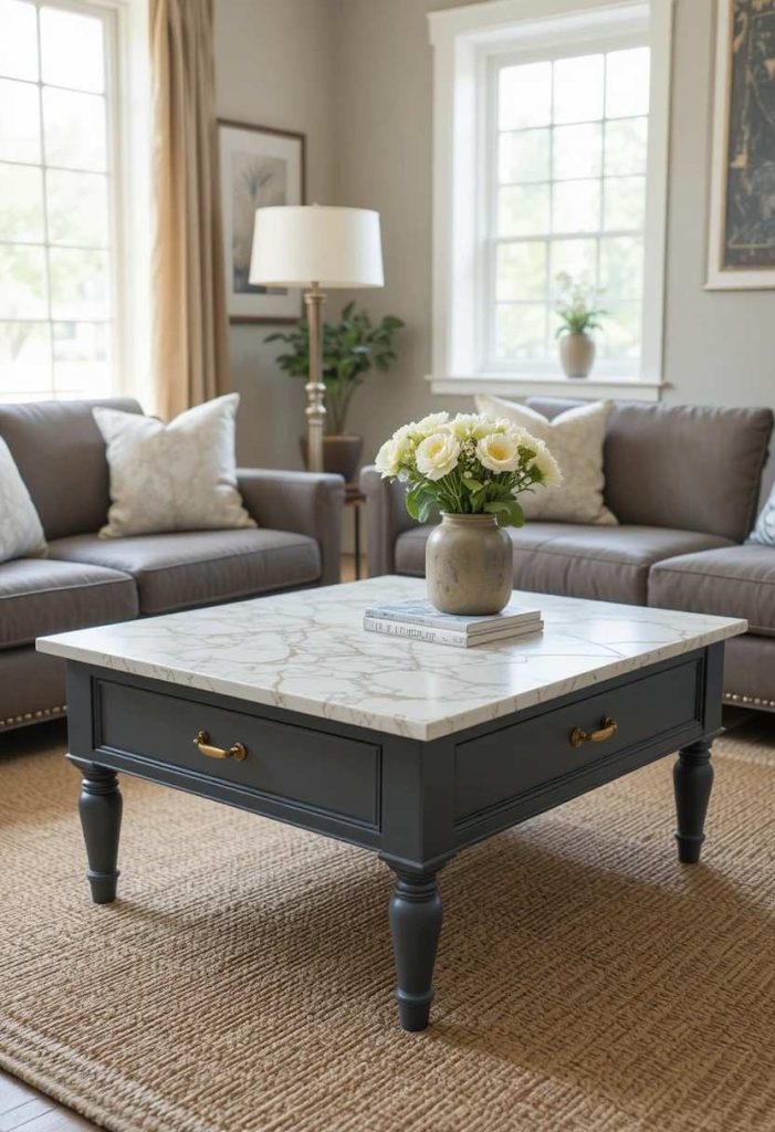 DIY Upcycled Coffee Table: Transforming a Thrift Find Into a Designer Centrepiece