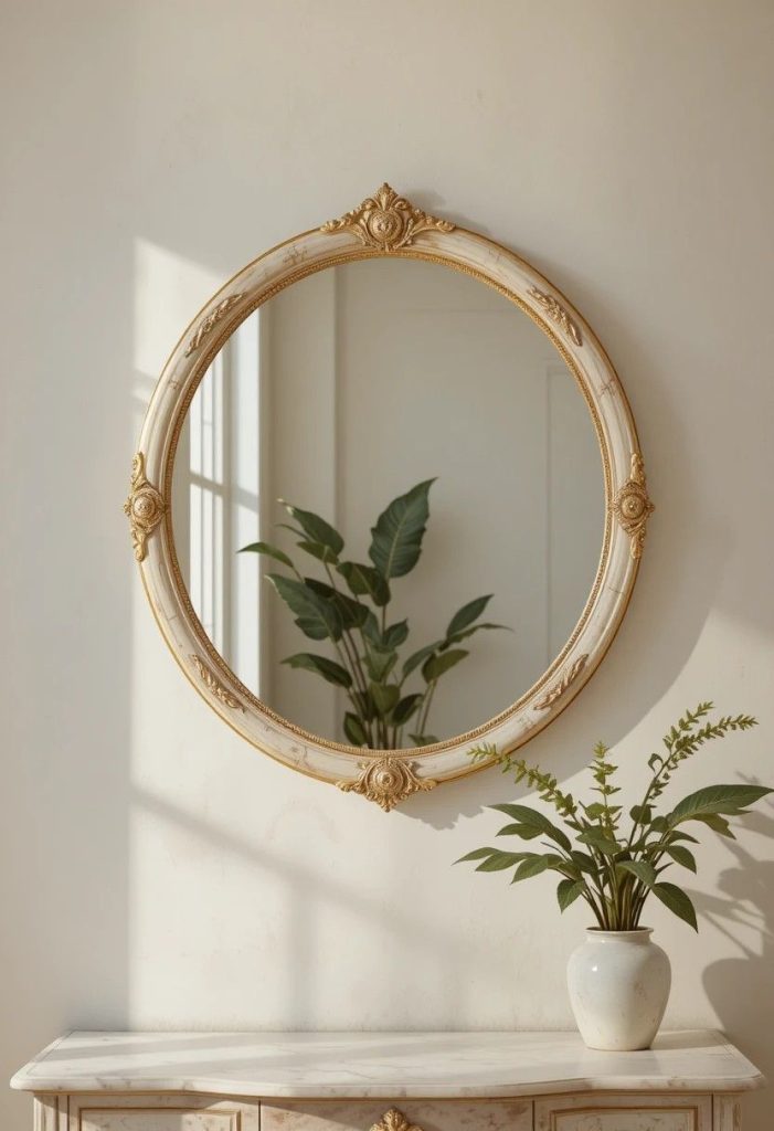 Painted Mirror Frame