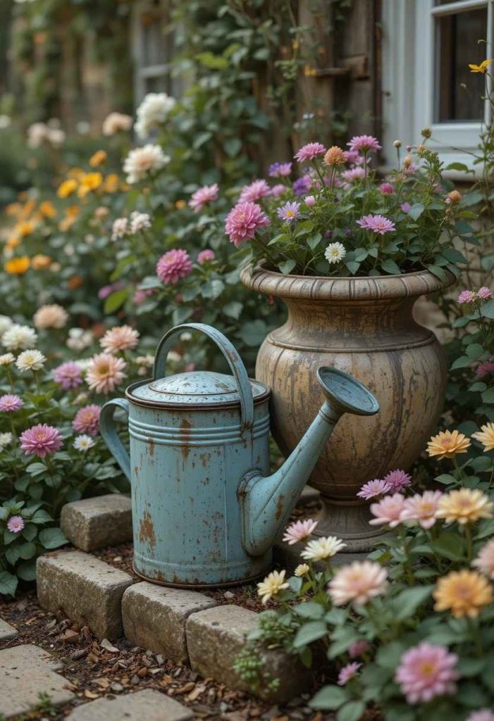 Add Vintage Garden Decor