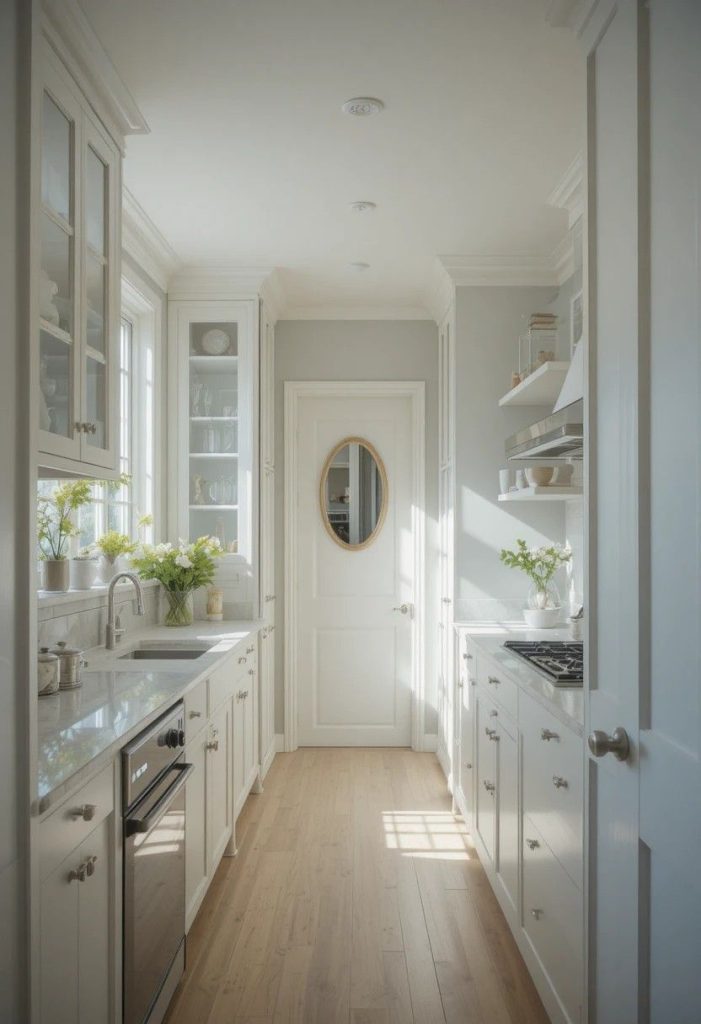 Add a Mirror or Glass Accent