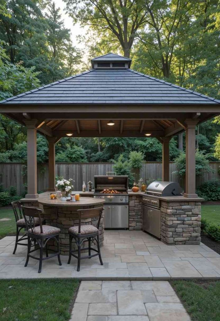The Outdoor Kitchen Gazebo