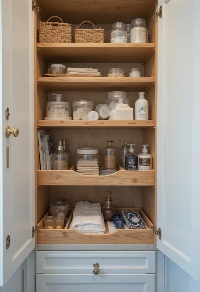 Use Pull-Out Organizers