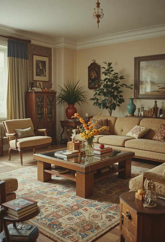 Add a Retro Coffee Table