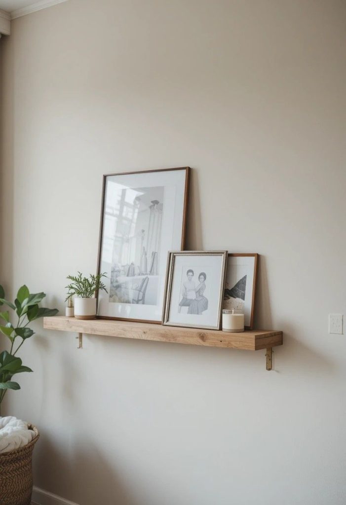 Build a Picture Ledge You Can Restyle