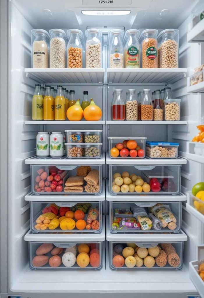 Stackable Fridge Bins