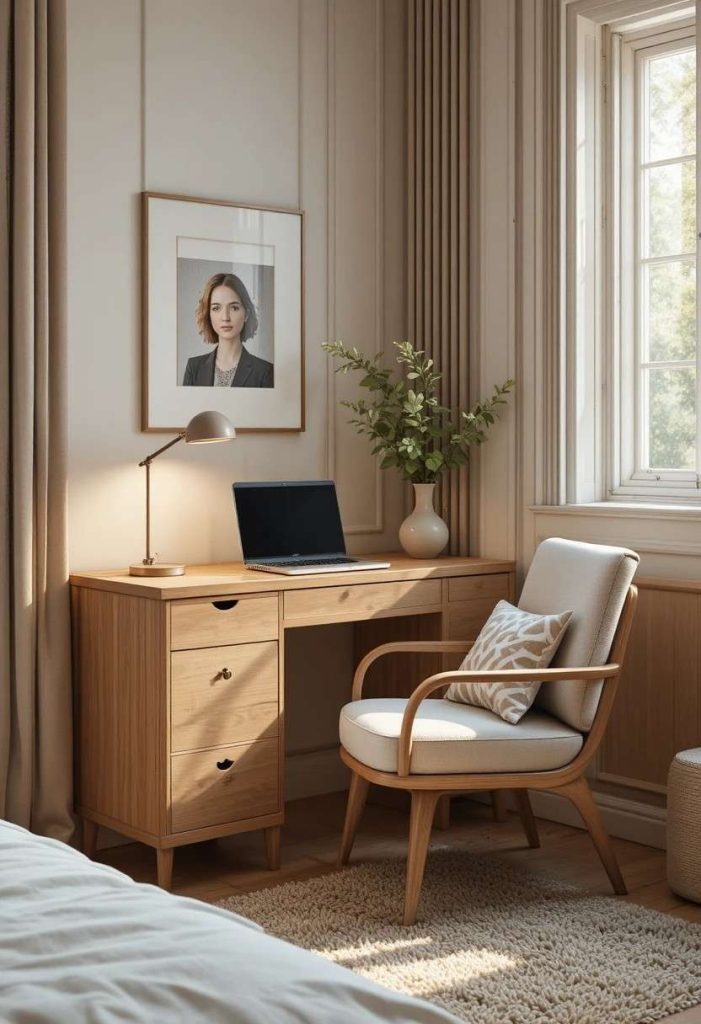 Corner Desk for Awkward Spaces