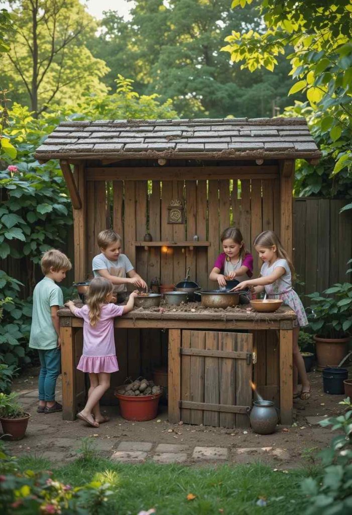 Build a Mud Kitchen