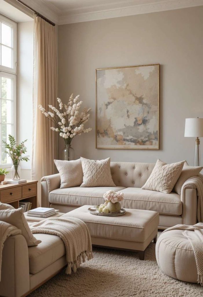 Add Cozy Throws and Cushions