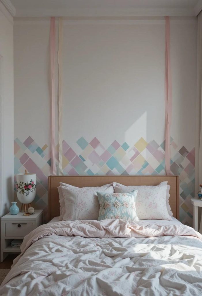 Washi Tape Wall Patterns
