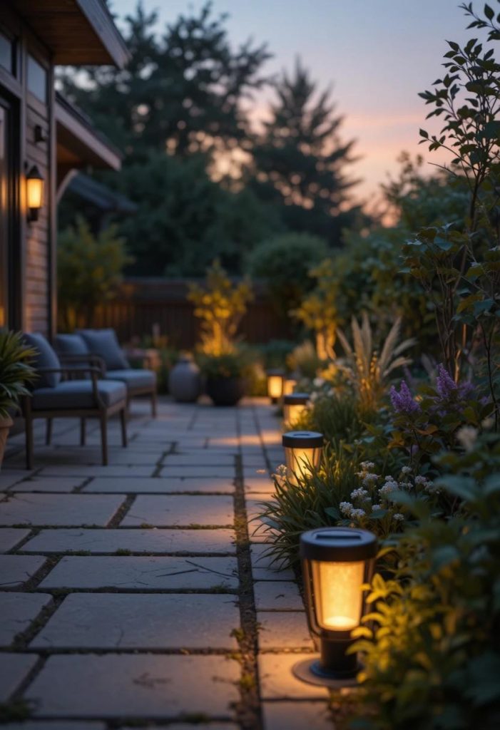 Use Solar Powered Garden Lights