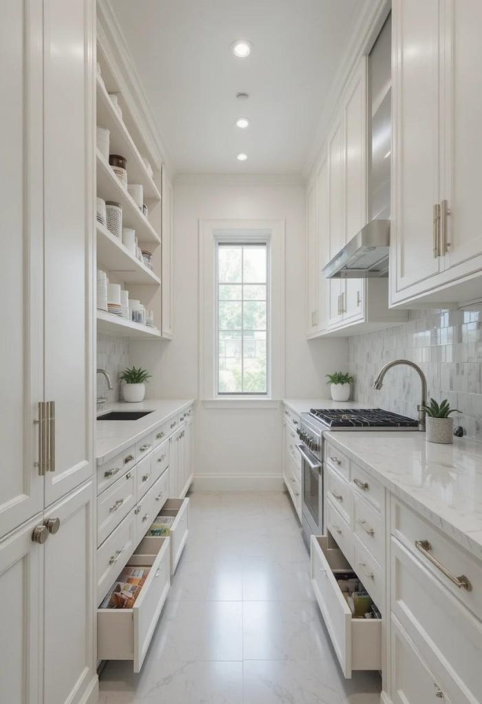 Use Drawers Instead of Lower Cabinets