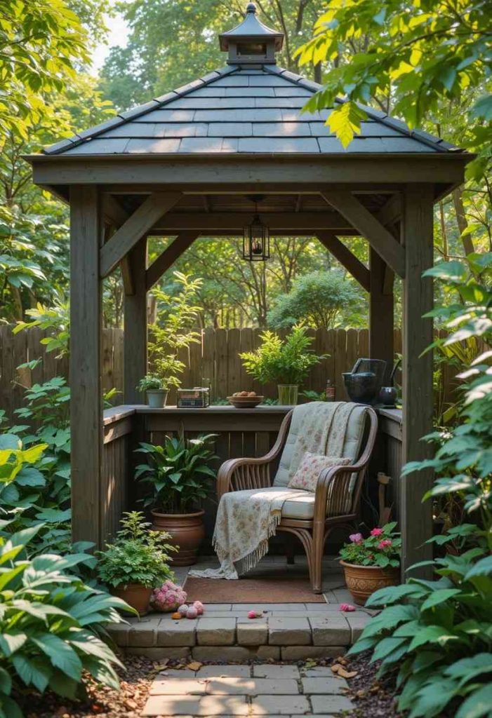 The Cozy Reading Gazebo