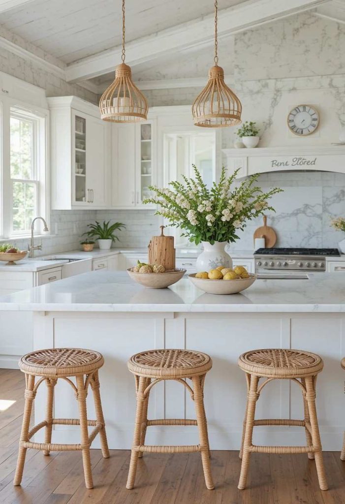 Rattan Counter Stools